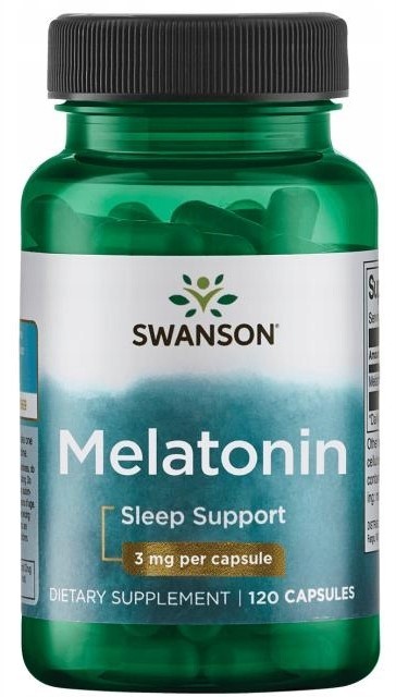 Swanson Melatonin 3 mg, 120 капс.